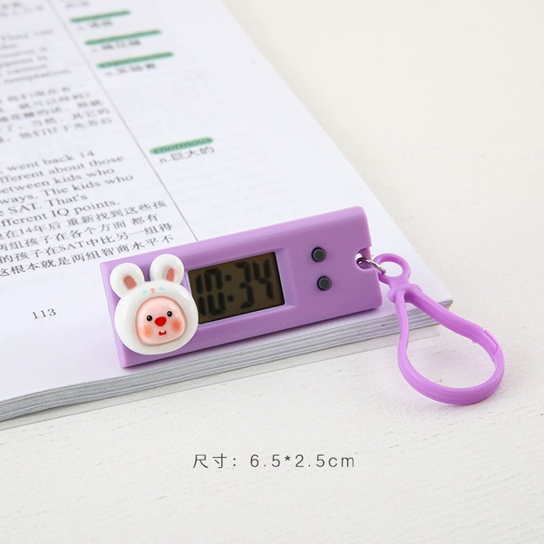 Purple-Bunny Small Wallet Watch