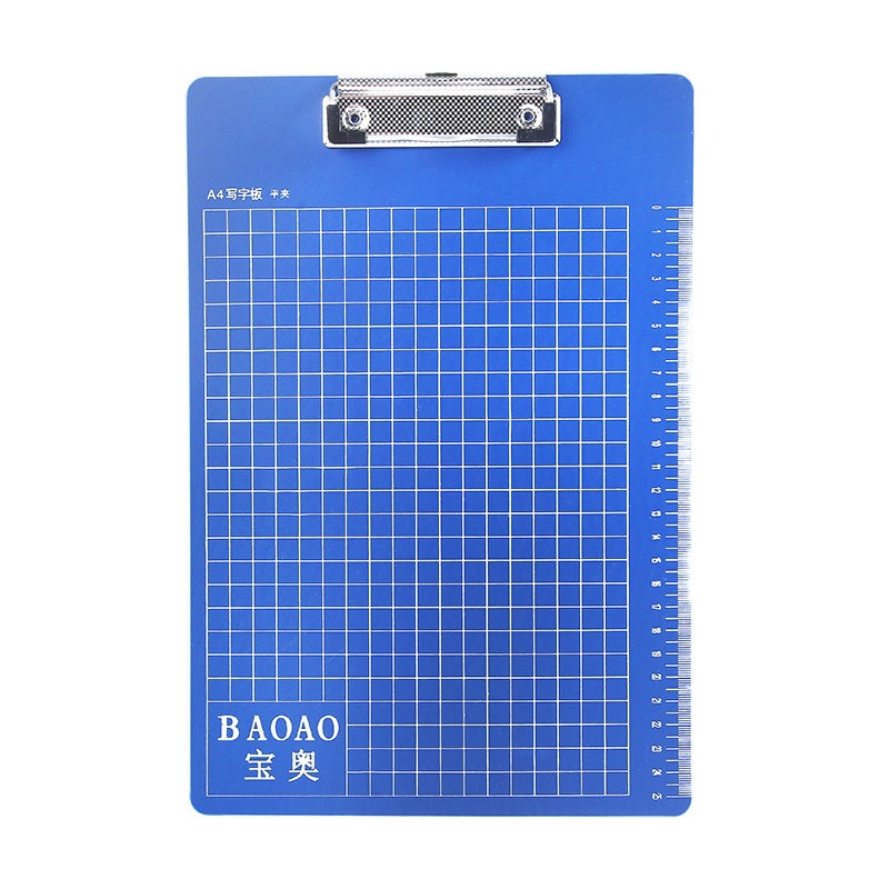 A4 블루 플랫 클립-대형 1