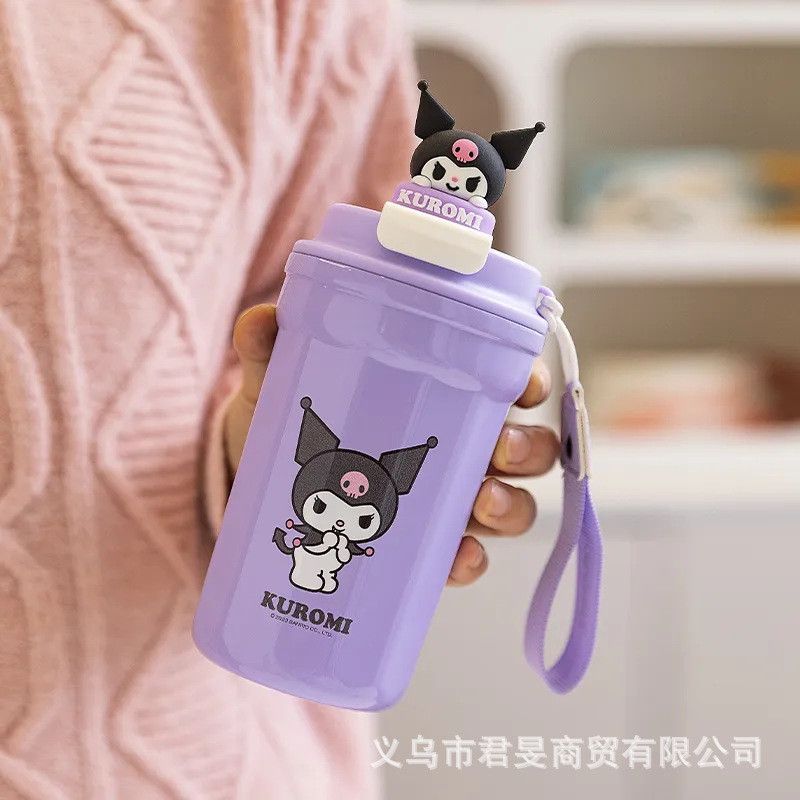 Taza Termo transfronteriza de acero inoxidable 304 para niñas pequeñas y niños, taza Sanrio, taza de café, taza de agua para estudiantes, taza para beber