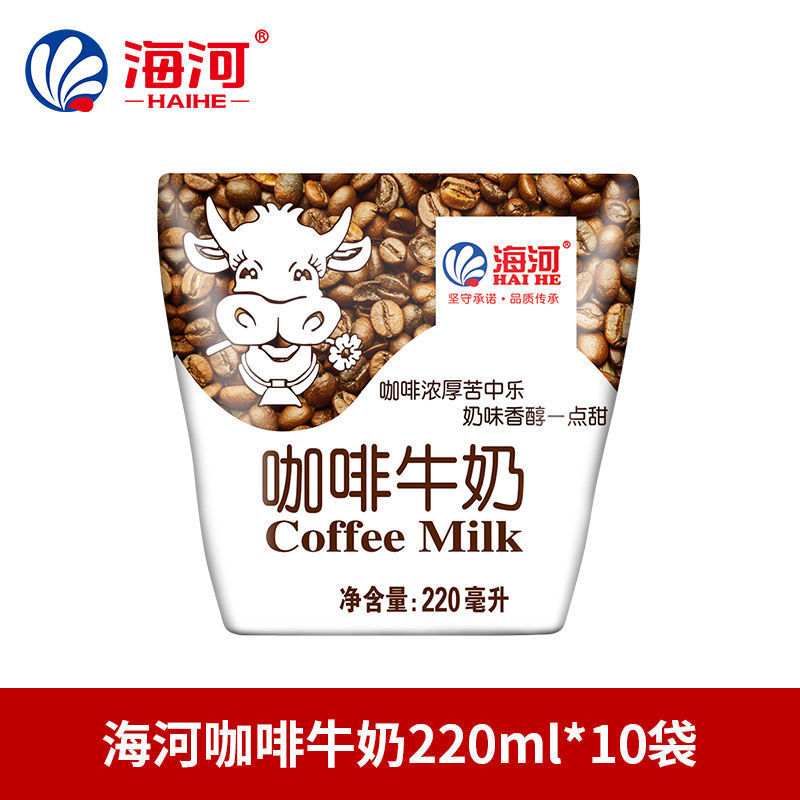 하이허 커피 우유 220ml [10 봉지]