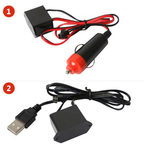 Car Ambient Light, Car Interior Led Light Strip, USB Atmosphere Cold Light, Car Accessories, Modification, No-Wiring Light Strip