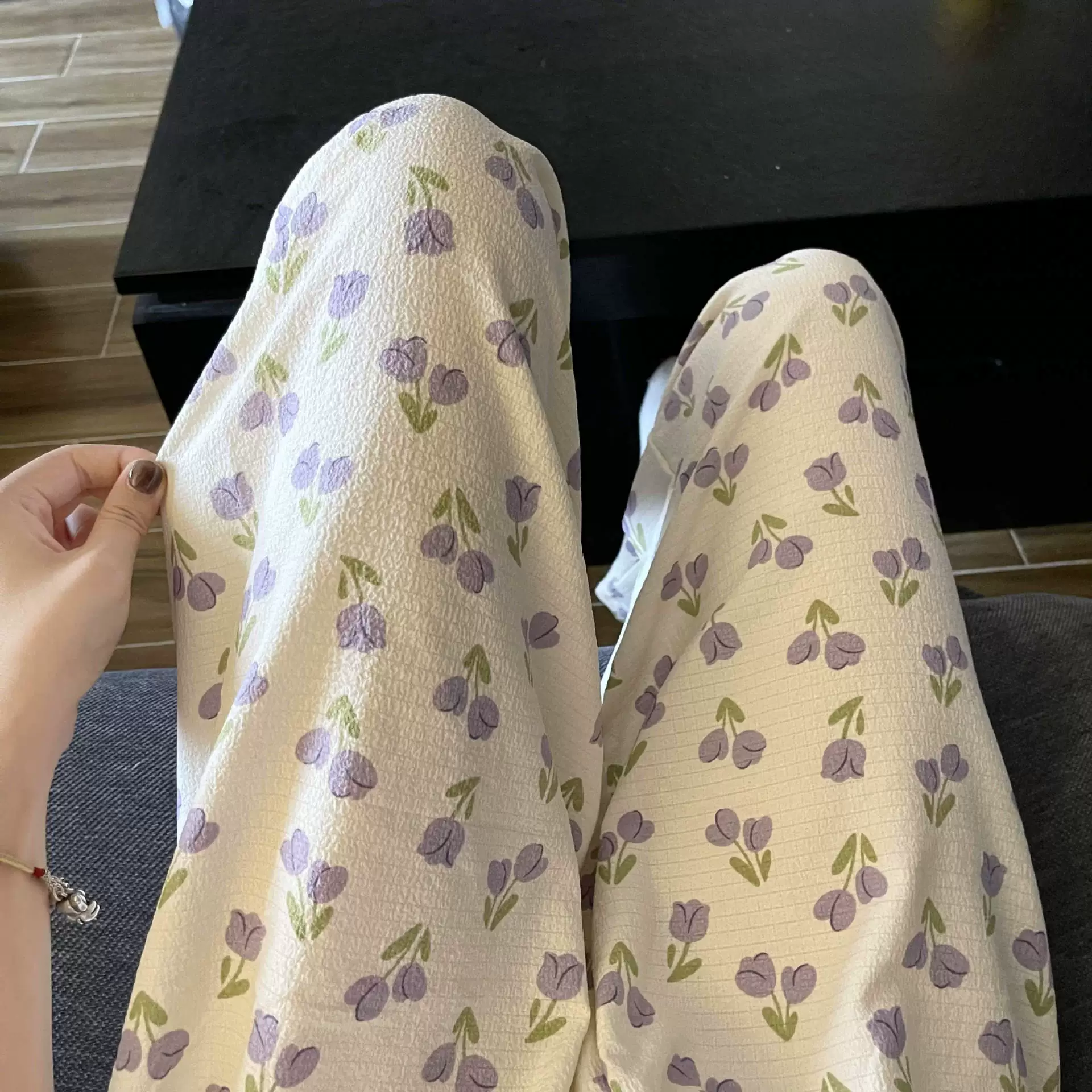 Autumn cartoon trousers, strawberry for leisure, 2025 years, oversize