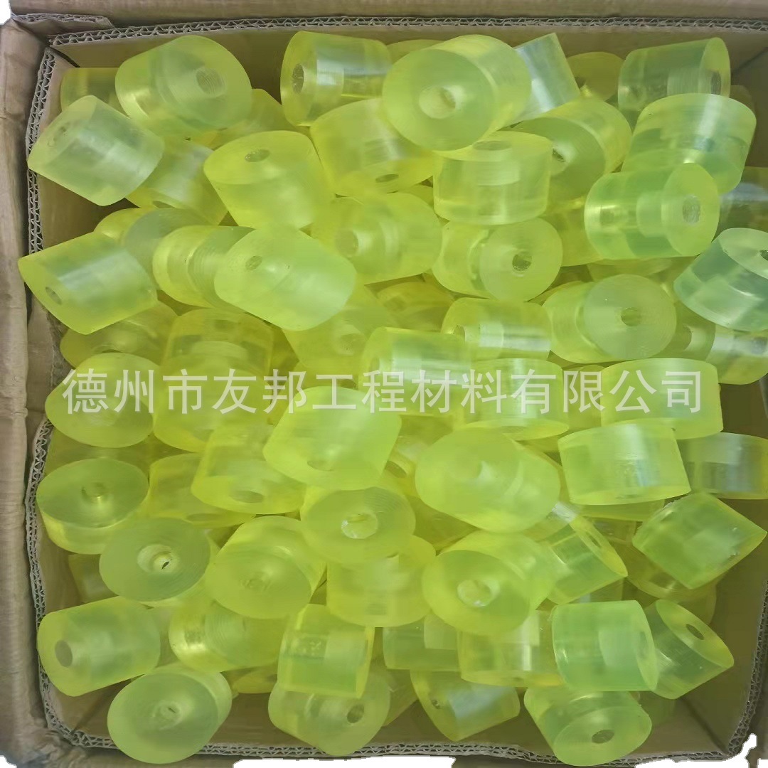 含油PU聚氨酯衬套减速机轴套优力胶电缆保护套聚氨酯衬套