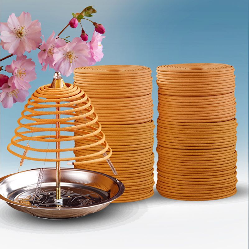 12-Hour Incense Sandalwood Purifies the Air and Repels Mosquitoes for Home Indoor Toilets and Hotel Bathrooms Deodorizing Long-Lasting Aromatherapy