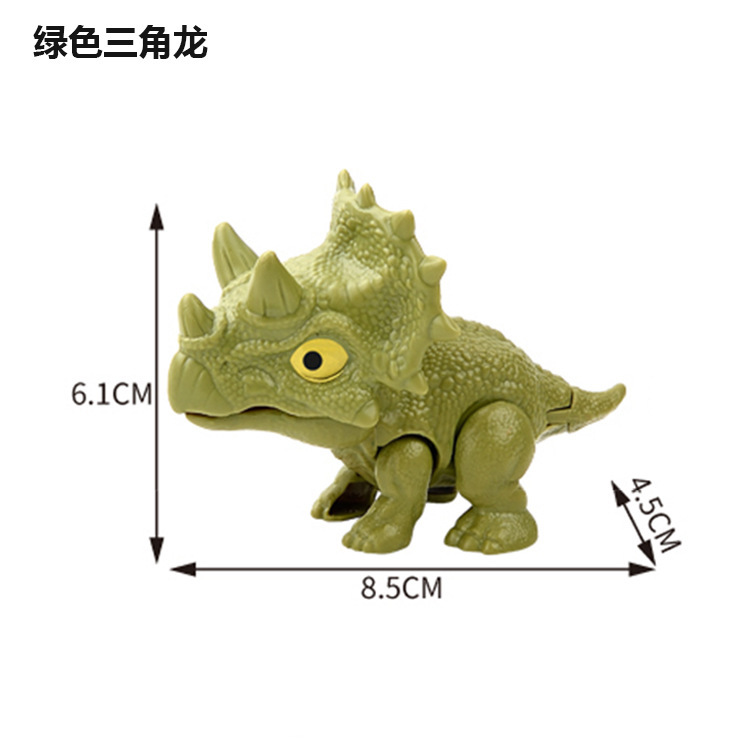 Dedo mordido juguetes de dinosaurio para niños mordido mano modelo de dibujos animados para niños regalos de huevos de dinosaurio simulación de dinosaurio al por mayor