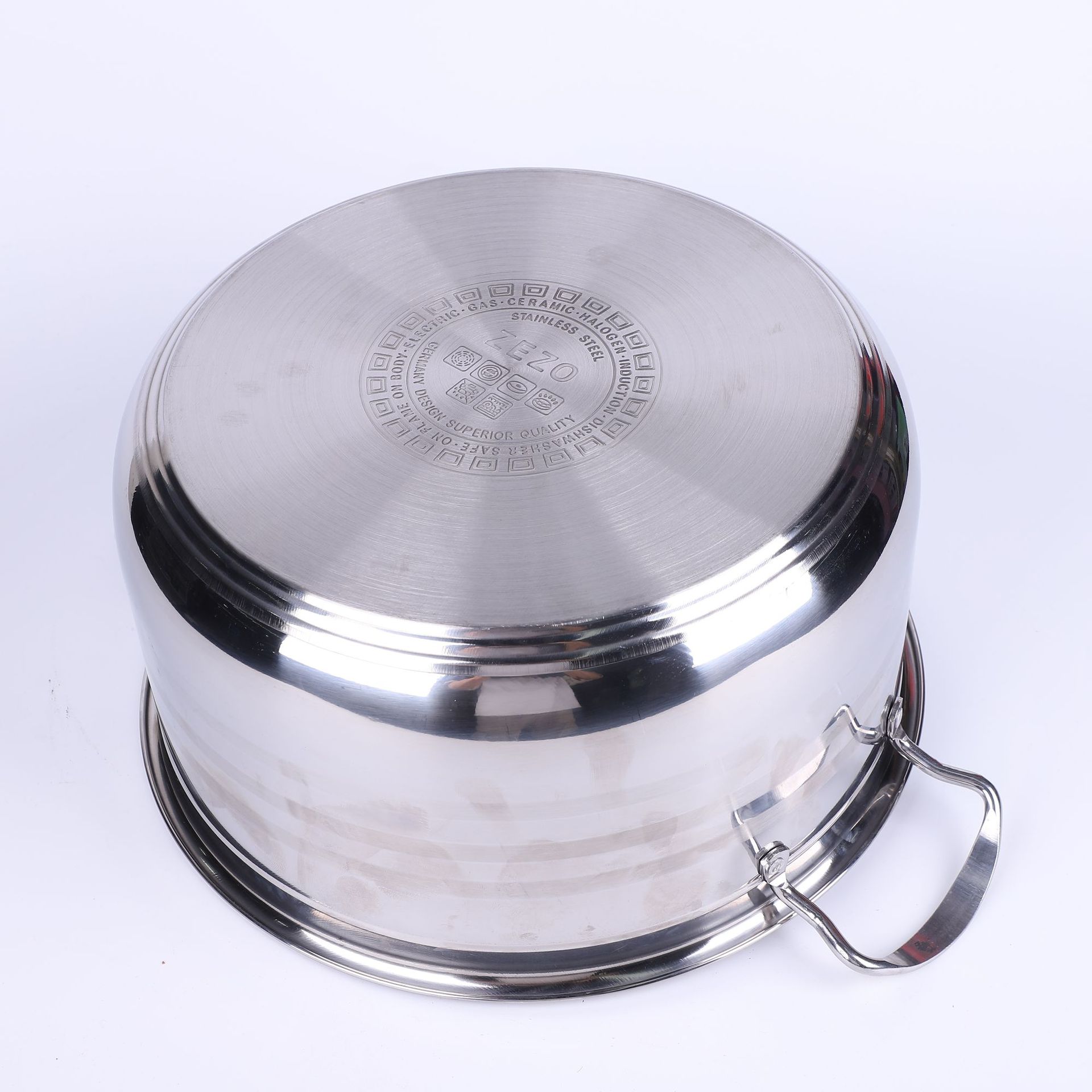 Casas de acero inoxidable cinco piezas de cocinar