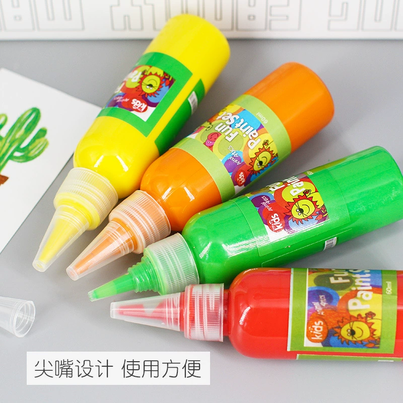 Детская живопись акварель краска палец живопись костюм моющийся ребенок живопись граффити творческая живопись