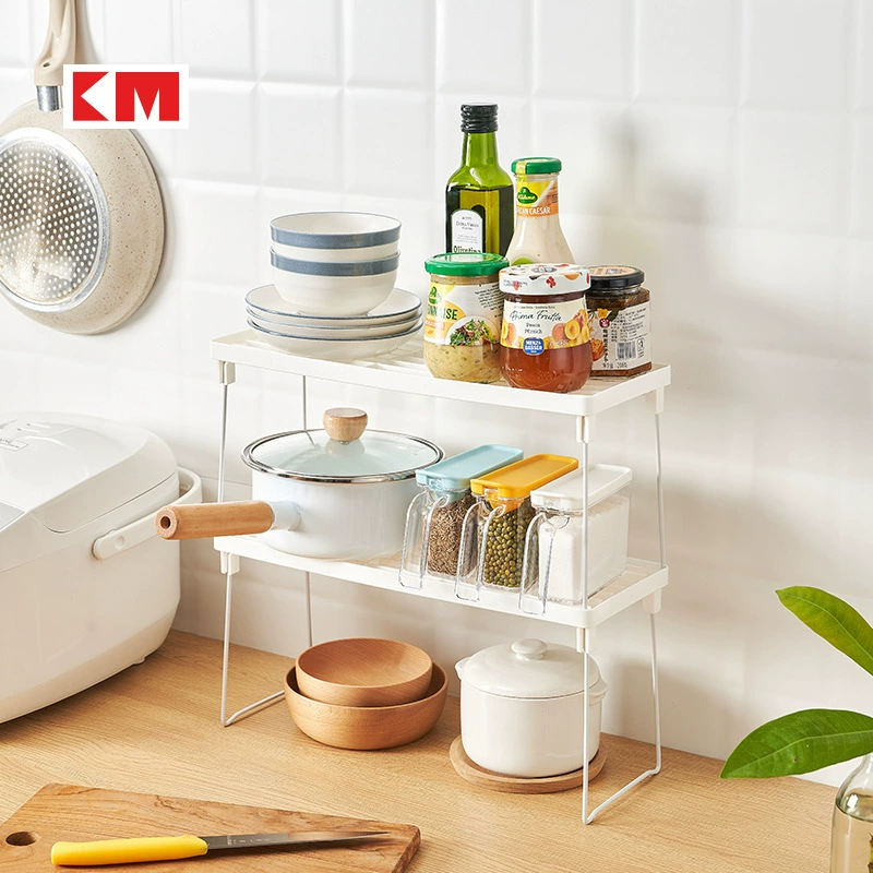 Складной настольный стеллаж, многоуровневый, полки для кухонных отходов, сортировка, полка для прихожей