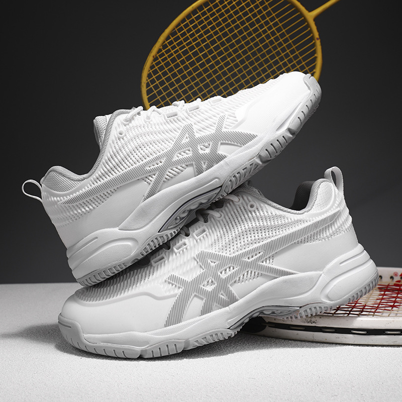 Professional Shock-Absorbing Breathable Tennis Table Tennis Volleyball Shoes Lightweight Sports Shoes Non-Slip Shoes Women's Shoes Badminton Shoes Men's Shoes