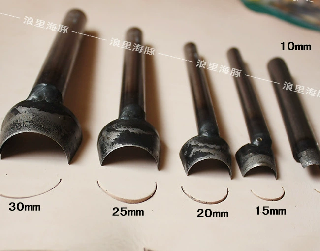HY бренд полукруглая отбивная 1/2 круга отбивная полукруглая пробойник кожаный ремень пунш хвост пунш фаска DIY ручная штамповка кожи