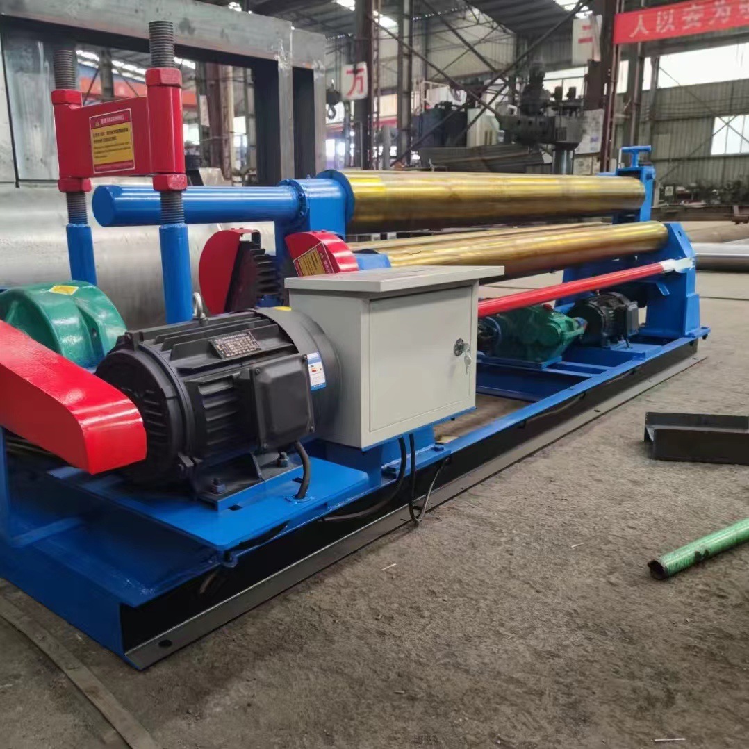 机械卷板机12+2200钢板卷圆机金属成型设备蜗轮蜗杆传动化工罐