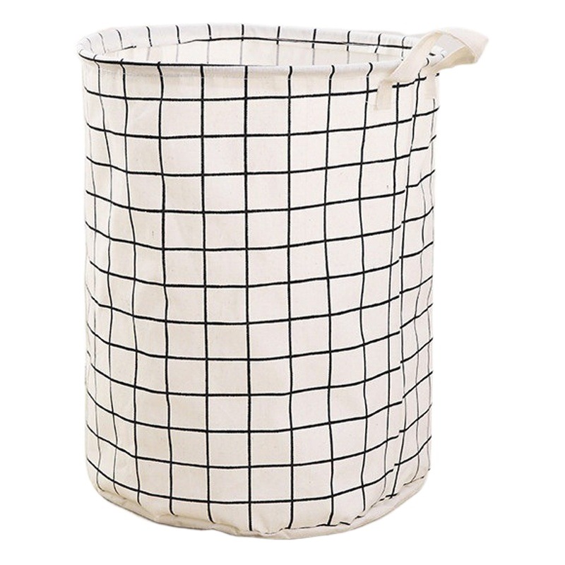 Dirty Clothes Basket Clothes Storage Basket Cotton and Linen Dirty Clothes Basket Clothes Storage Basket Waterproof Laundry Basket Clothes Storage Bag
