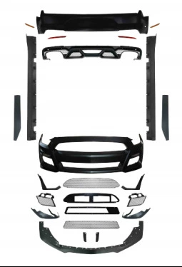 Big Surrounded: Rear Bumper and Hood - 15-17-models-gt500-full-set-of-surround-frontsidereardouble-sides