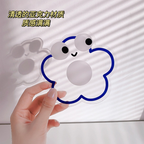 Artlan Acrylic Cartoon Cup Mat Simple Anti-Scald Anti-Slip Bowl Mat Instagram Style Creative High-Temperature Resistant Home Use Tea Cup Mat