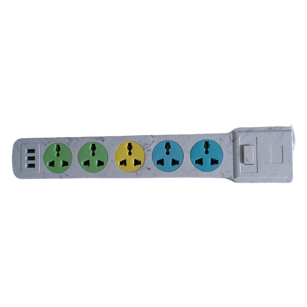 Enchufe de exportación de comercio exterior con USB hogar multi-funcional estándar británico estándar europeo fila enchufe poroso con interruptor socket Placa de cableado