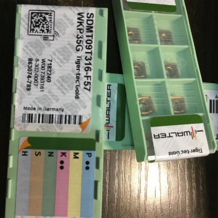 数控刀片 瓦尔特可转位刀片SDMT120425-F57 WKP35S铣刀片 耐磨