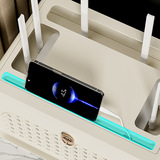 Роутер постоянный набор телевизора -top коробки для хранения стена -Необеспеченная беспроводная рама Wi -Fi -рама.