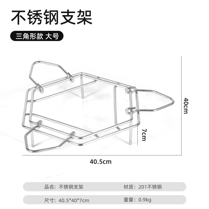 Horno de acero inoxidable al aire libre, horno de leña plegable, resistente a altas temperaturas y no fácil de deformar, horno de barbacoa de picnic de camping, estufa de calefacción
