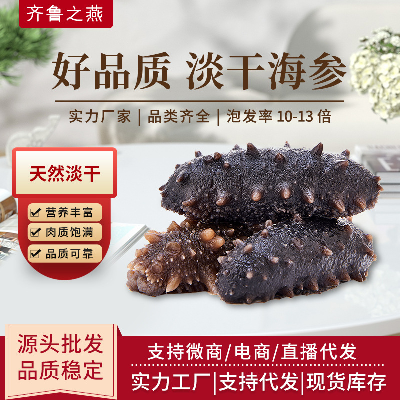 野生淡干海参大连海参干货非即食高泡发厂家批发代发肉质饱满国标|ms