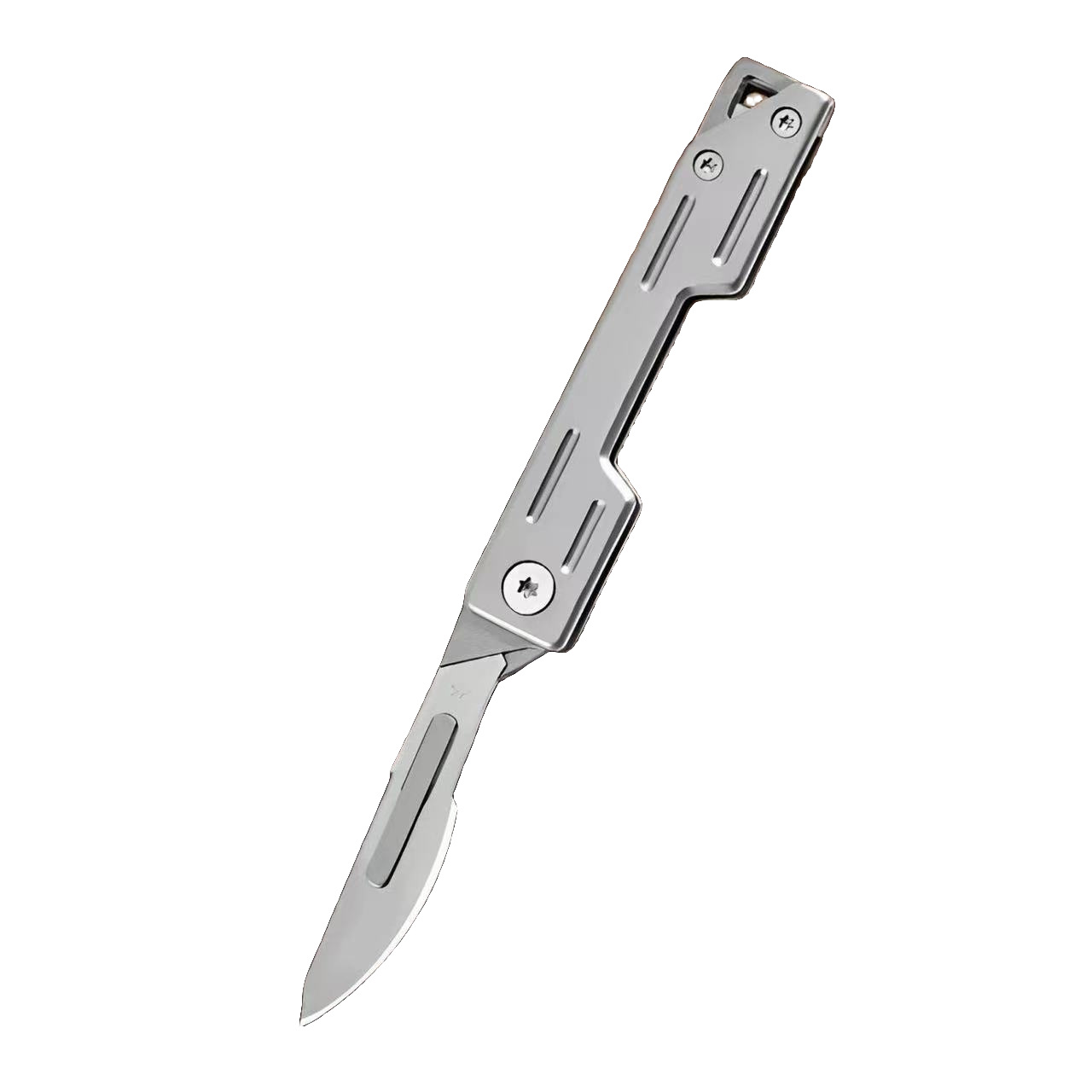All-Steel Detachable Surgical Folding Mini Utility Keychain Pocket Knife Sharp High Hardness Portable Cutting Tool_voghion.com