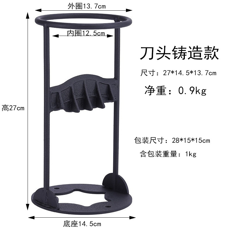 27cm 커터 헤드 캐스트 모델(0.9kg)