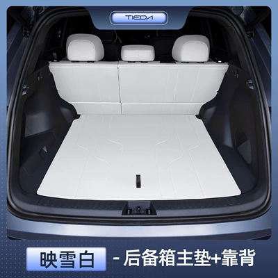 for Starship 7emi modification — Trunk Mat - selected-snow-white-main-cushion-backrest-25-starship-7-models