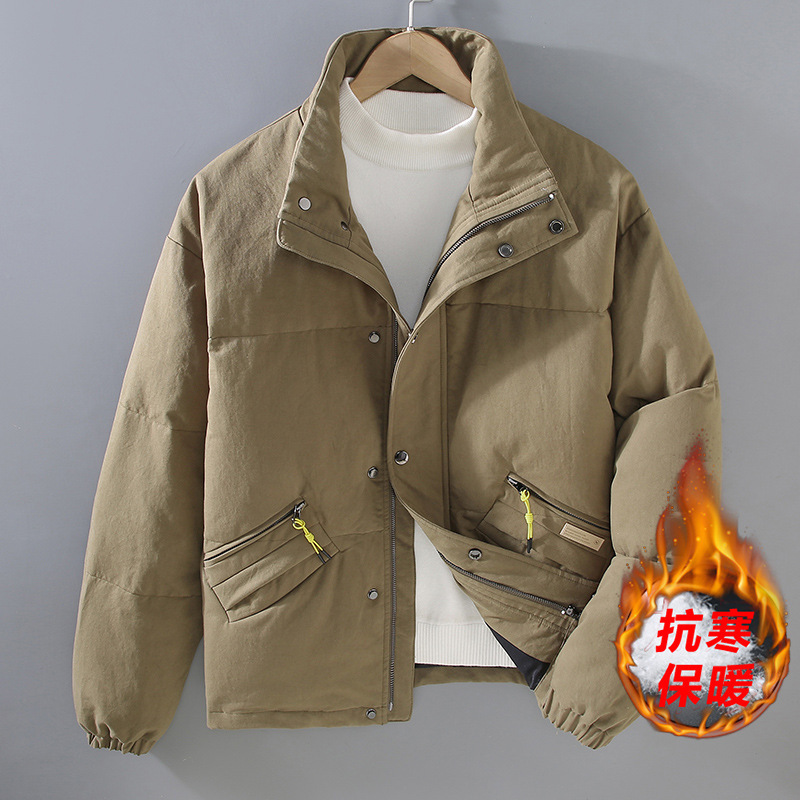 Winter Japanese retro casual down jacket