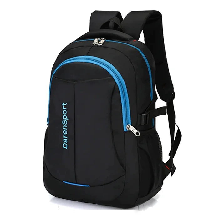 Backpack spacious student school bag, laptop compartment, travel-friendly, small & large