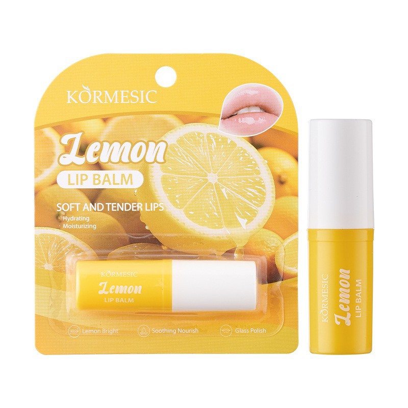 레몬 립밤 3g [수출 전용 상품, 국내 판매 금지. 구매 시 면책 조항에 동의하며 책임은 구매자에게 있습니다.]