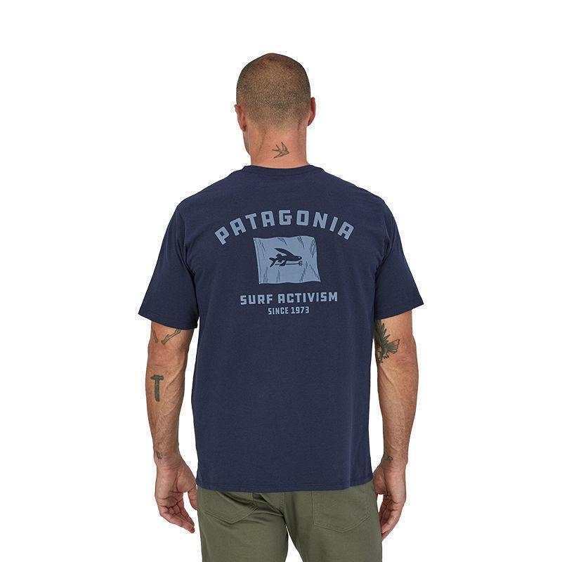 外国貿易アメリカ潮牌アウトドア海洋飛魚シリーズ男性カジュアルtシャツ半袖潮|undefined