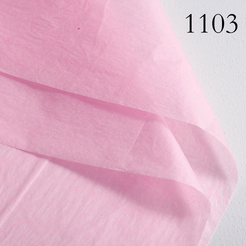 Papel perlado de color de 17g en stock para relleno de ropa, papel de calco grueso, papel fino semitransparente, blanco.