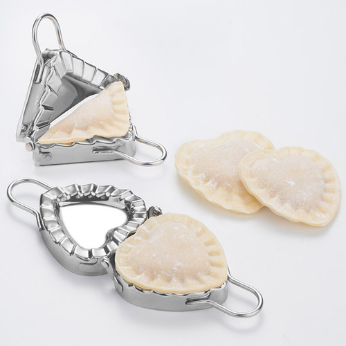 Dumpling making tool 304 stainless steel dumpling making tool heart-shaped creative dumpling mold dumpling wrapper tool