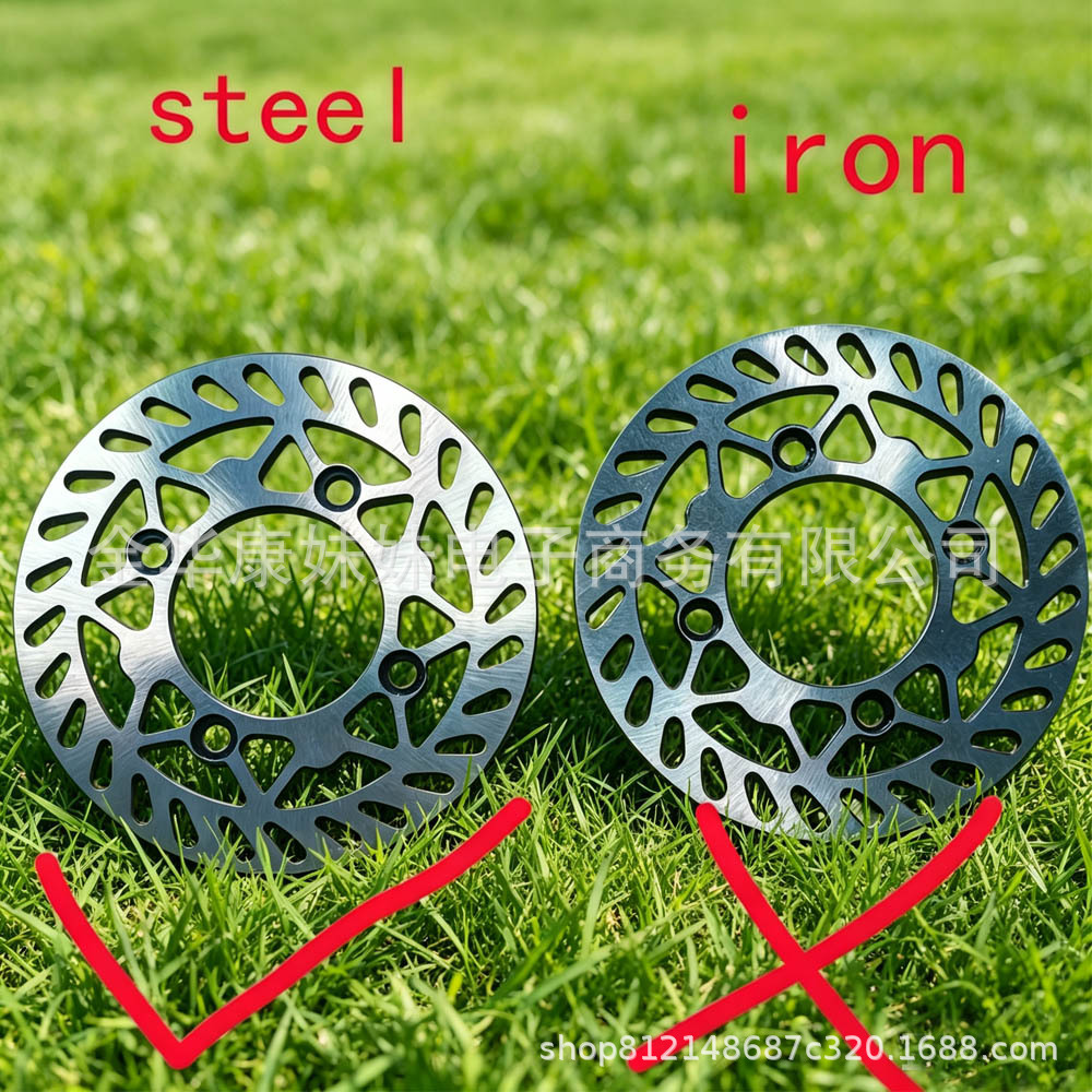 90/100-14 off-road mud bike rear wheel assembly, complete tire wheel with brake disc rotor and rear sprocket
