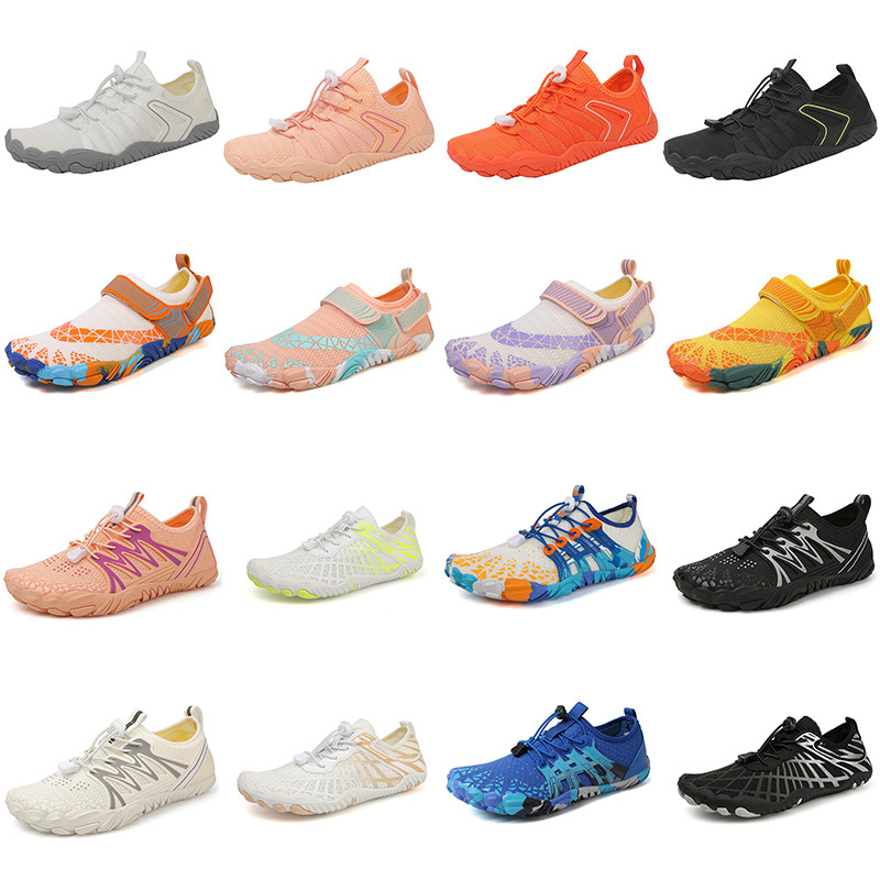 Women's Water Sports Shoes, Non-Slip, Wear-Resistant, Breathable, Soft-Soled Beach Wading Shoes, Home Indoor Five-Finger Fitness Shoes, Dropshipping