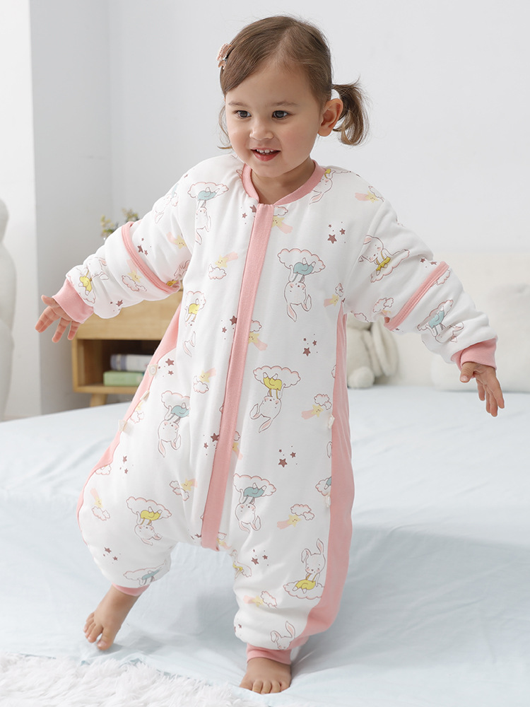 Winter quilted cotton antibacterial sleeping bag for baby for new…