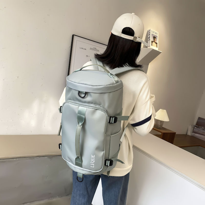 New multi-functional outdoor backpack large capacity men's and women's sports fitness bag fashion waterproof travel backpack trend New multi-functional outdoor backpack large capacity men's and women's sports fitness bag fashion waterproof travel backpack trend