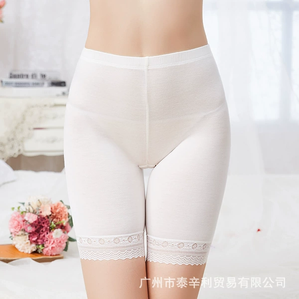 Lace five -point white