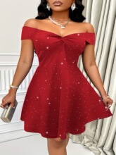P 11318 Sexy Solid Color Evening Dress ��ɫ�Ը�����ȹ