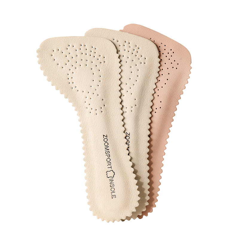 Sandalias especiales para calzoncillos autoadhesivos absorción de sudor antiodor antideslizante pegatinas de tacones de piel de vaca ultra delgada siete puntos para mujeres día de verano