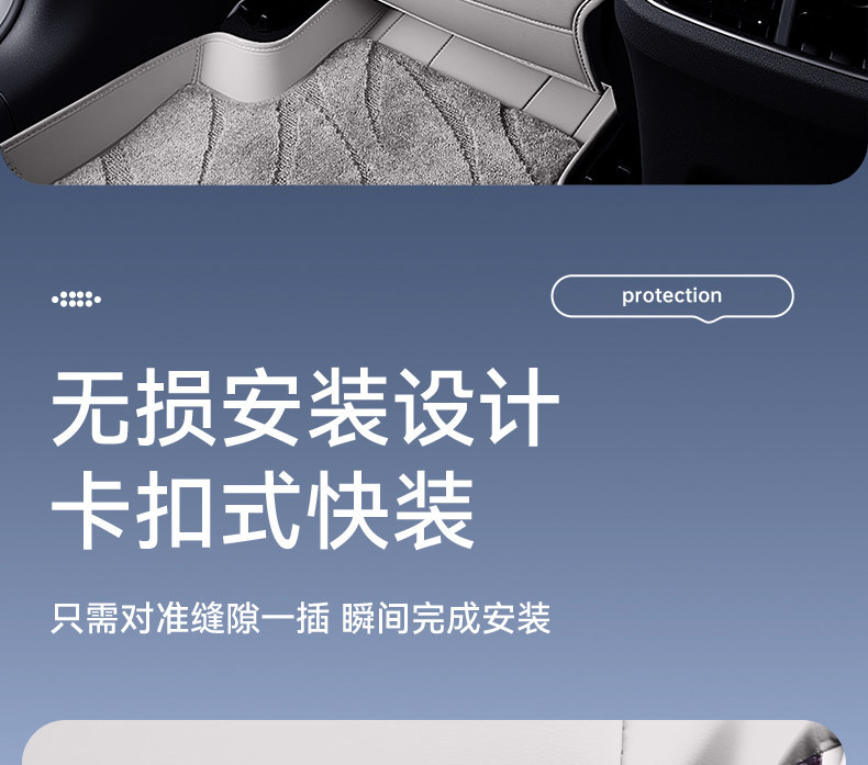Suitable for Zhijing L7 Seat Anti-Kick Pads, Rear Seat Backrest Protection, Car Interior Modification Accessories, and a Complete Set of Supplies