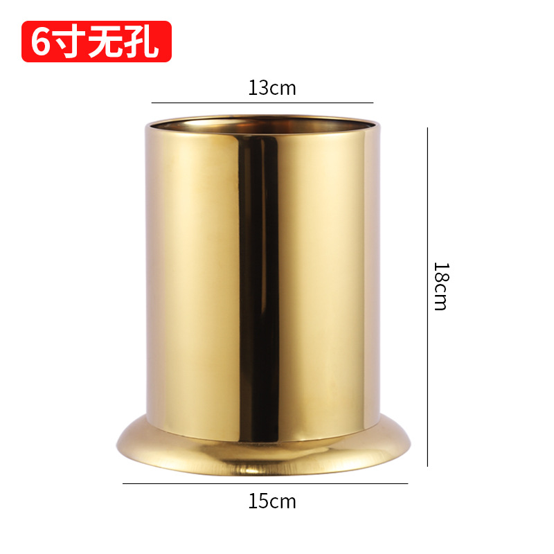 Acero inoxidable palillos titular mayor cocina palillos jaula vajilla jaula palillos titular oro restaurante tijeras clip caja de almacenamiento