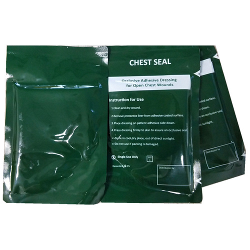 Chest sealing hydrocolloid dressing Chest sealing patch D training protective life-saving equipment