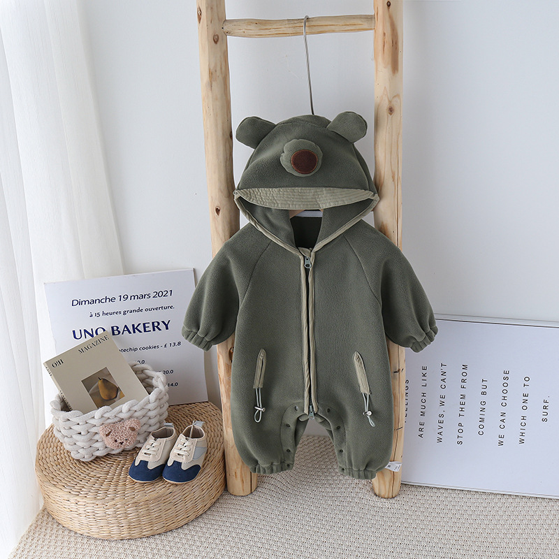 Baby Clothes Spring and Autumn Baby Clothes Autumn Newborn Cartoon Cute Outfit Infant Full Moon jumpsuit