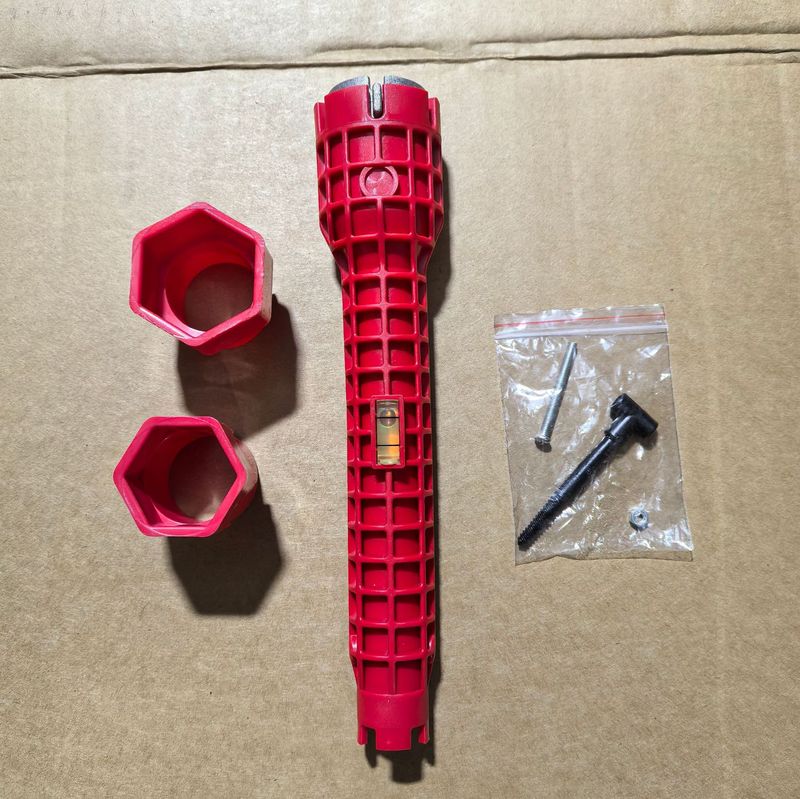 クロスボーダー多機能八合一水槽風呂レンチ水暖取付工具蛇口洗面器角弁水槽|undefined