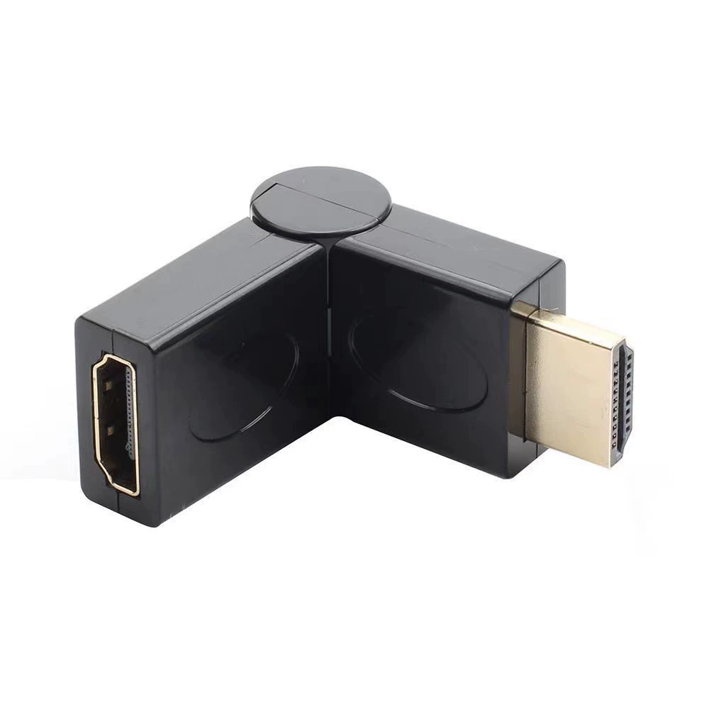 HDMI-адаптер папа → мама 180 градусов, внешний HDMI (штекер) на HDMI (гнездо)