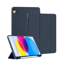 适用苹果iPad10/11th保护套ipad10 10.9皮套iPad11th 11寸带笔槽