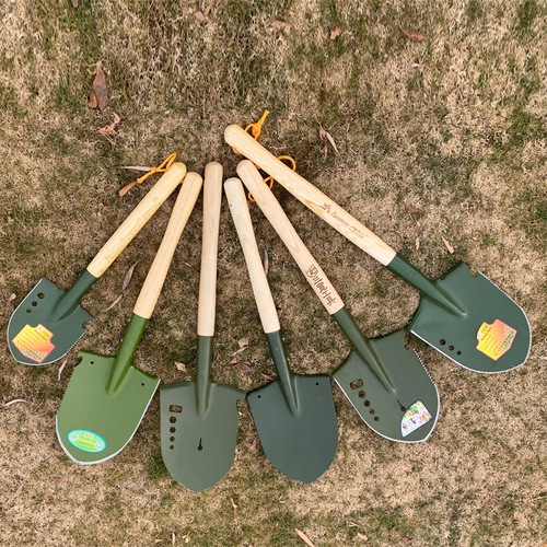 Source factory goods 205 wooden handle engineer shovel war preparation shovel multi-purpose Yannan engineer shovel flood prevention shovel fishing