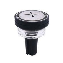 高品质工厂批发硅胶 + 玻璃水烟头水烟碗金属水晶吸烟配件