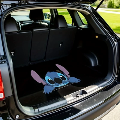 Avtomobil döşəmə paspasları Mat Trunk Wear-Resistant Easy Care - stitch-trunk-3-75100cm-crystal-velvet