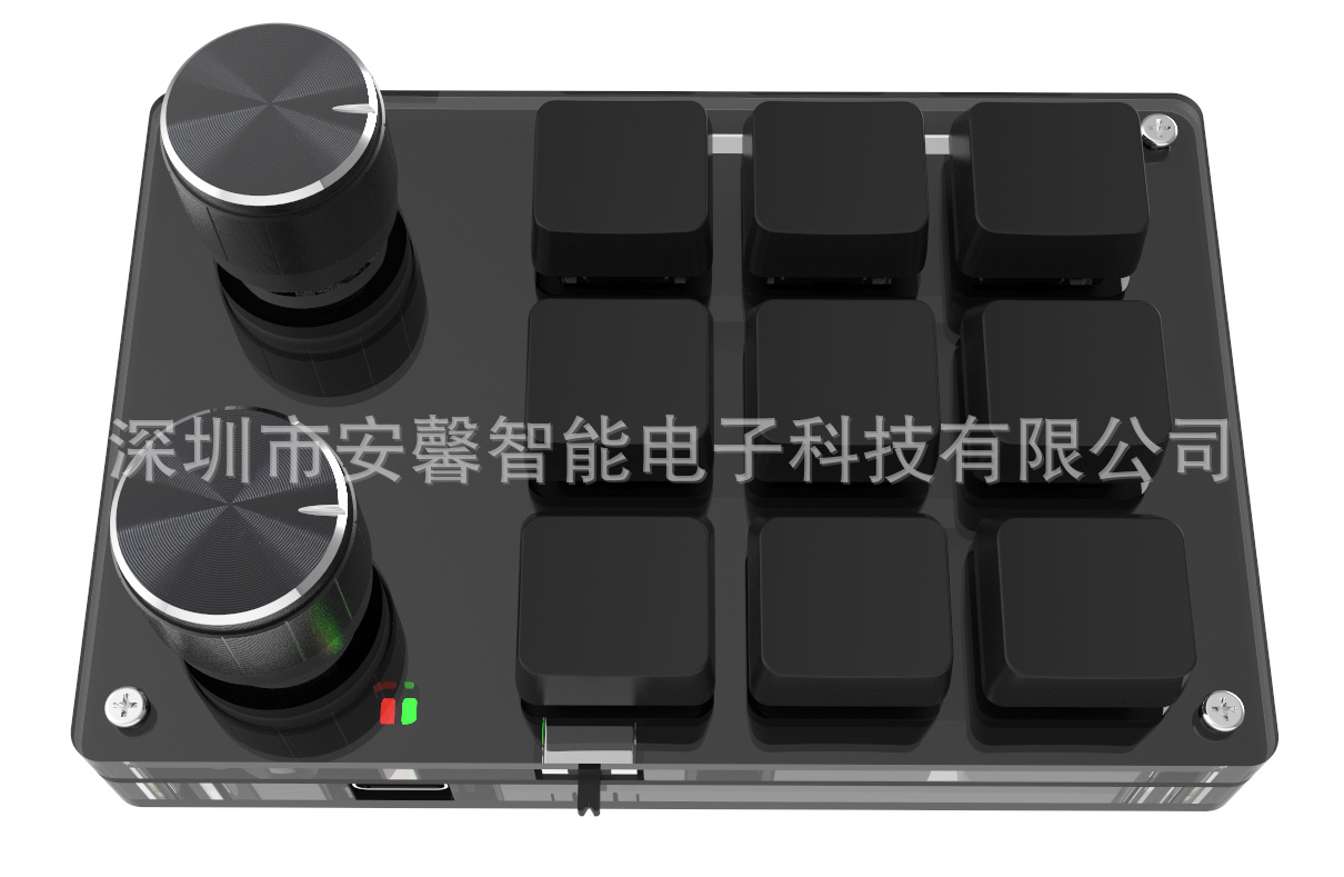 Mini teclado personalizado Bluetooth 2.4G inalámbrico 3 modos atajos de teclas de acceso directo para juegos de deportes electrónicos